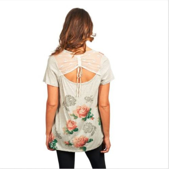 Johnny Was 4 Love & Liberty Small Floral Tunic NEW - Picture 3 of 5